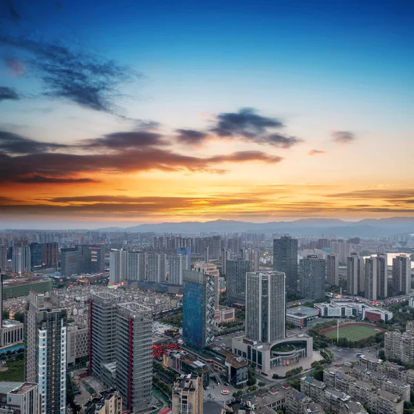 Imagem Diurna Horizonte Cidade — Fotografia de Stock