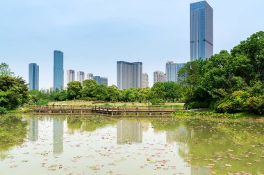 Çin 'deki Lakeside modern ofis binası