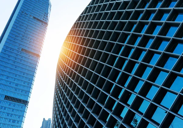 Metropolis Shanghai Modern Office Building — Stock Photo, Image