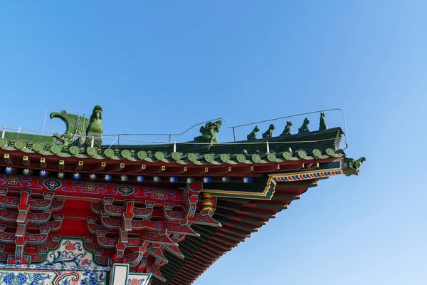 Intricate Designs Roofs Buildings Forbidden City — Stock Photo, Image