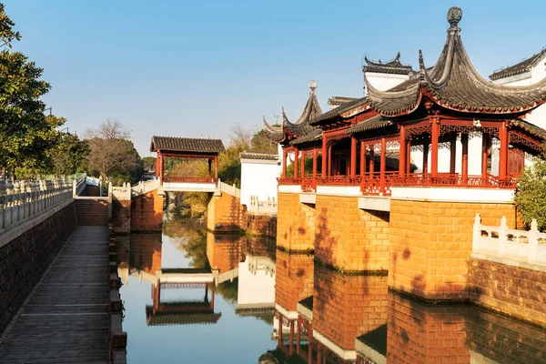 Jardim Tradicional Estilo Jiangnan — Fotografia de Stock