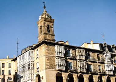 San vicente Kilisesi içinde vitoria, İspanya.