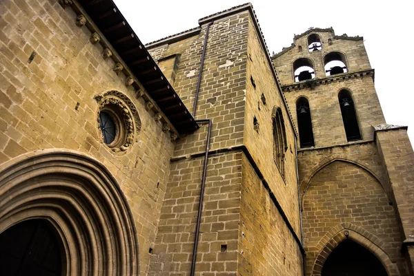 San juan kirche in laguardia (spanien) — Stockfoto