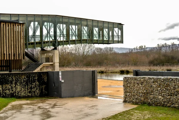 Salburua park in vitoria, spanien — Stockfoto