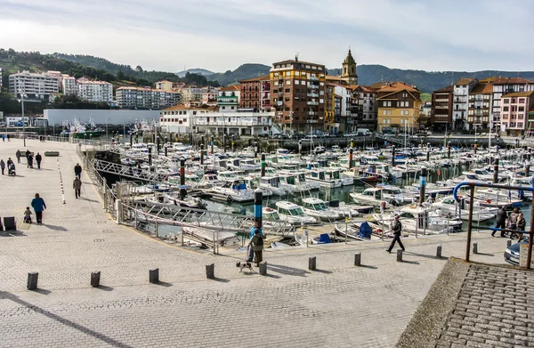 A costa do País Basco em Espanha — Fotografia de Stock