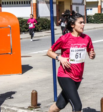 murgia (alava, İspanya yarışa katılan birkaç koşucu)