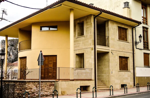 A rural house in Ezcaray (La Rioja, Spain) — Stock Photo, Image