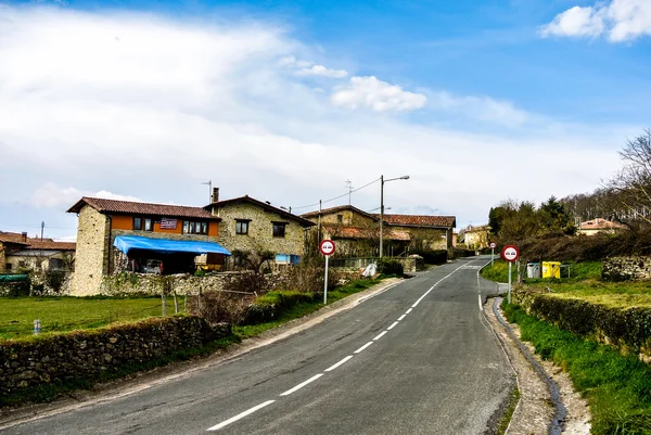 Rua de Manurga (Alava, Espanha ) — Fotografia de Stock