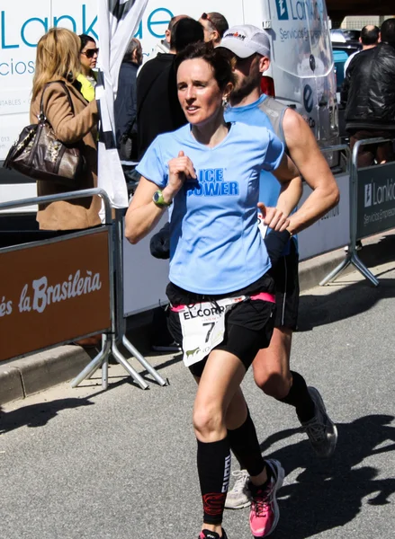 Varios corredores que participan en la carrera de Murgia (Álava, España ) —  Fotos de Stock