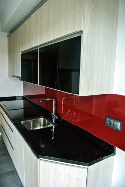 modern bir mutfak
