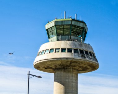 kontroli lotniska tower barcelona-el prat (Hiszpania, Europa)