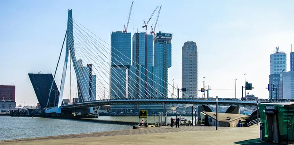 Utsikt över rotterdam (holland, Europa) — Stockfoto