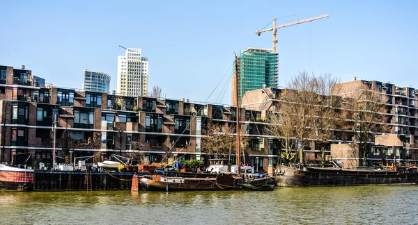 Vista de Rotterdam (Holanda, Europa ) — Foto de Stock