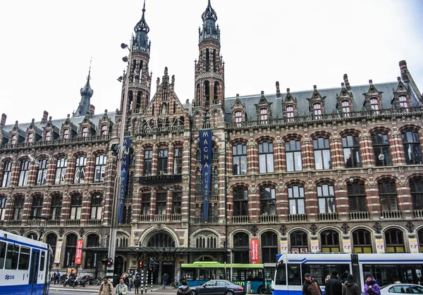 Centrum handlowe w Amsterdamie (Holandia, Europa) — Zdjęcie stockowe