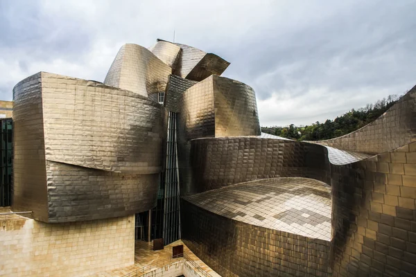 O moderno museu Guggenheim Fotografias De Stock Royalty-Free