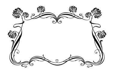 vektör dekoratif çerçeve