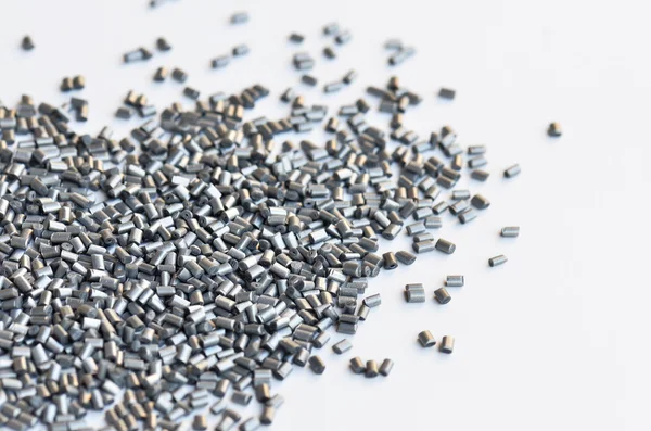 Silver Granulate — Stock Photo, Image