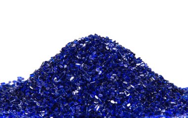 Mavi şeffaf polimer