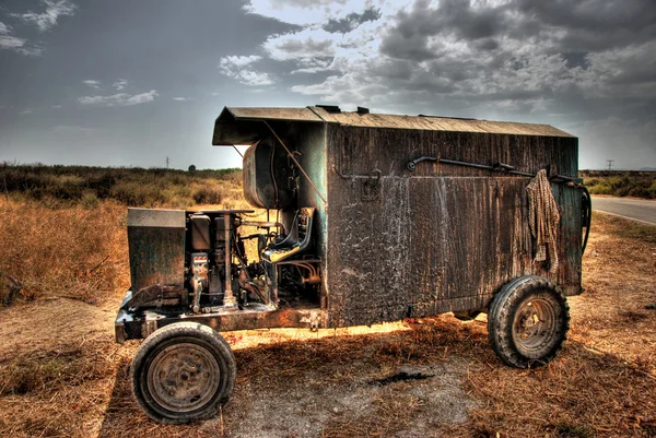 Eski inşaat aracı — Stok fotoğraf