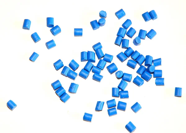 Blauwe pellets — Stockfoto