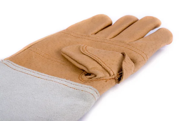 Work gloves on white background — Stock Photo, Image