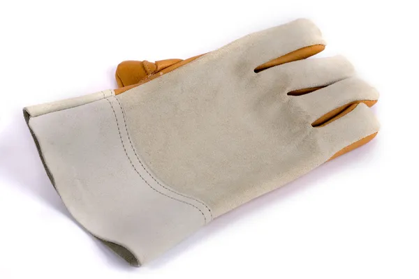 Work gloves on white background — Stock Photo, Image