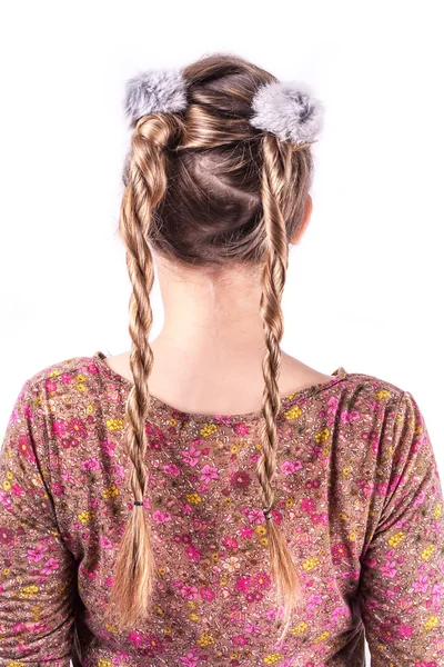 Modern weddting hairstyle — Stock Photo, Image