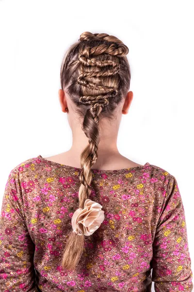 Penteado de casamento moderno — Fotografia de Stock