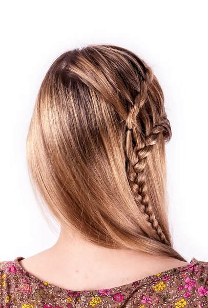 Modern weddting saç modeli