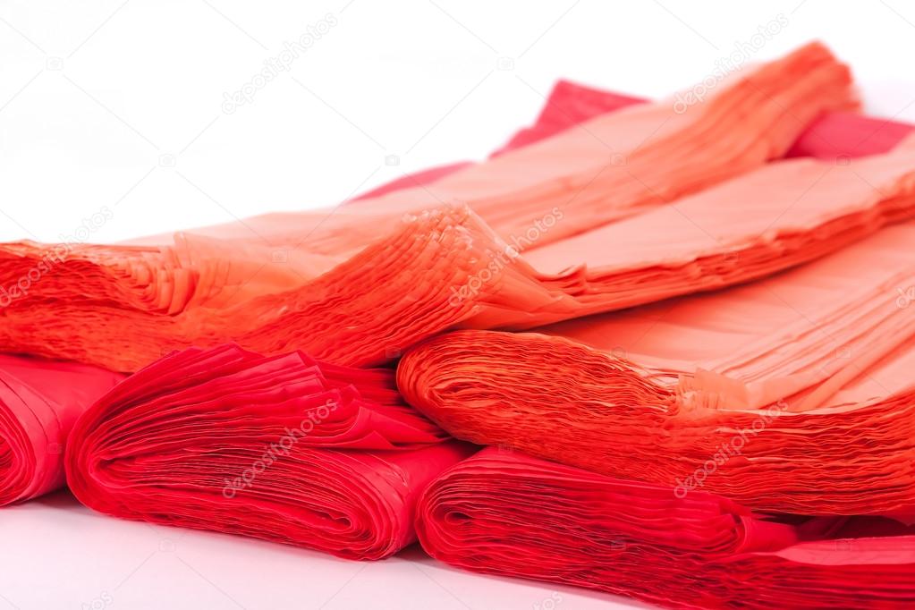 Red plastic bag