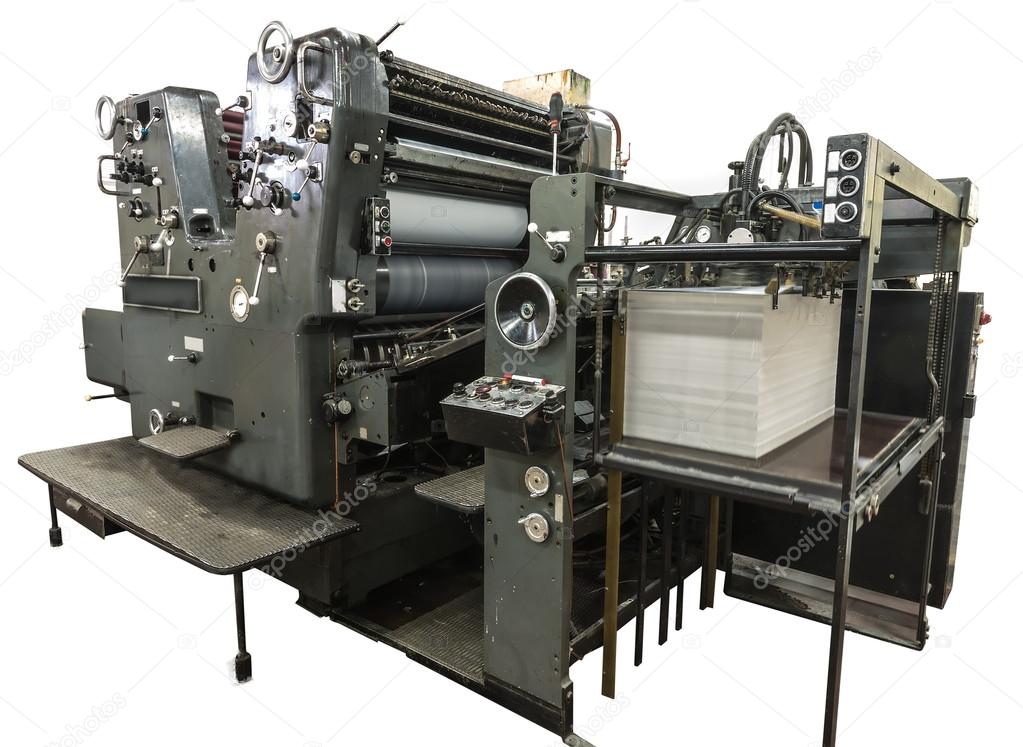 Perforation machine and print cards on old machine