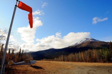 Havaalanı ve uçak, alaska, Rüzgar çorap ile bizi