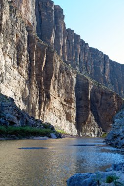 Kanyon Santa elena, big bend np, Teksas ve Meksika sınır