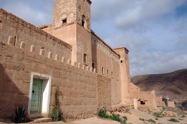 Adobe house, taliouine, Fas