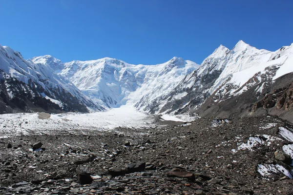 Kyrgyzstan - Pobeda-Gipfel (jenglish chokusu) 7.439 m — Stockfoto