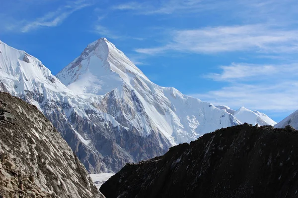 Kirgizistan - khan tengri (7.010 m). — Stockfoto