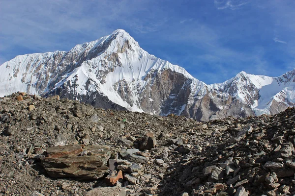 Kyrgyzstan - Gorky Peak 6050m. — Stock Photo, Image