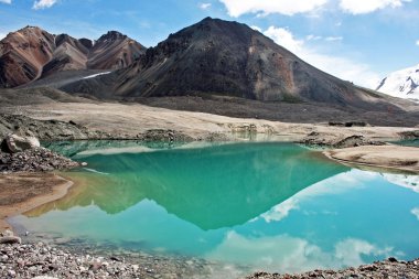 Tien shan dağlar, ak-shyrak region, kyrgyzstan