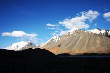 Tien shan dağlar, ak-shirak region, kyrgyzstan