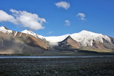 Tien shan dağlar, ak-shyrak region, kyrgyzstan