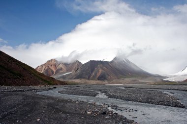 Tien shan dağlar, ak-shyrak region, kyrgyzstan