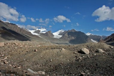 Tien shan dağlar, ak-shyrak region, kyrgyzstan