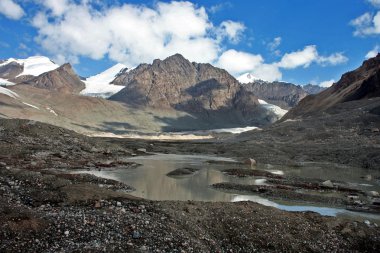 Tien shan dağlar, ak-shyrak region, kyrgyzstan