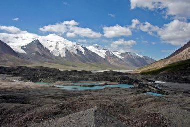 Tien shan dağlar, ak-shyrak region, kyrgyzstan