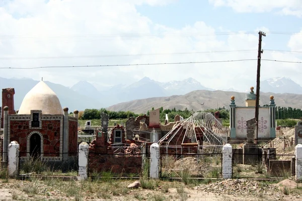 Friedhof von Kyrgyz — Stockfoto