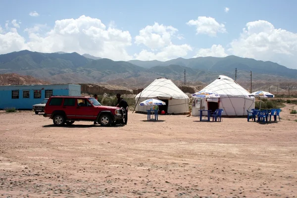 Yurt Camp, Kyrgyzstan — Stock Photo, Image