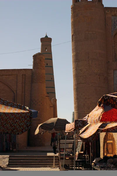 Ősi város Khiva, Üzbegisztán — Stock Fotó