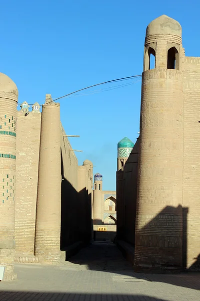 Ősi város Khiva, Üzbegisztán — Stock Fotó