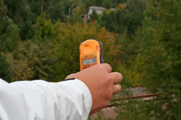 Radiation in Chernoby area. — Stock Photo, Image