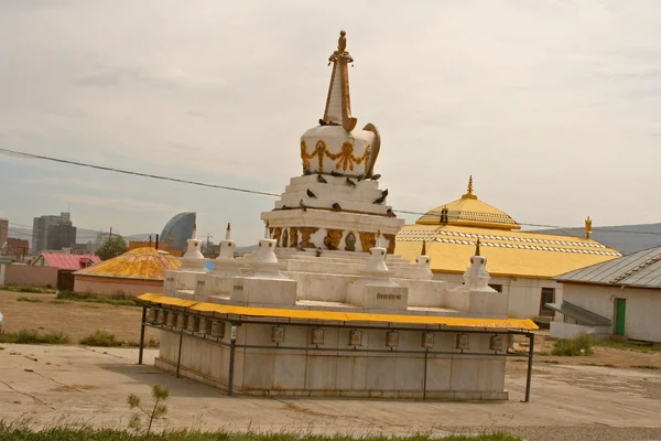 Monastère de Gandan à Oulan-Bator, Mongolie — Photo